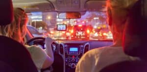 Couple driving under the influence