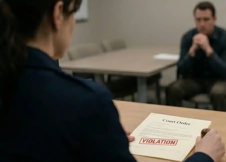 seeking help with a protective order violation?